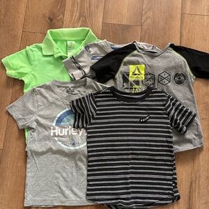 Boys T-Shift Bundle - Size 5 - Five Shirts
